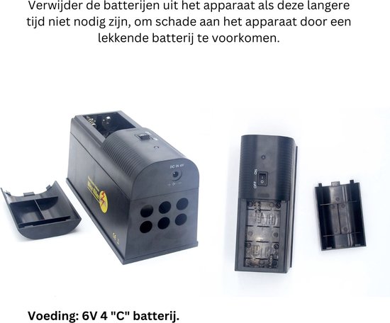 Elektrische muizenval | Vangkooien