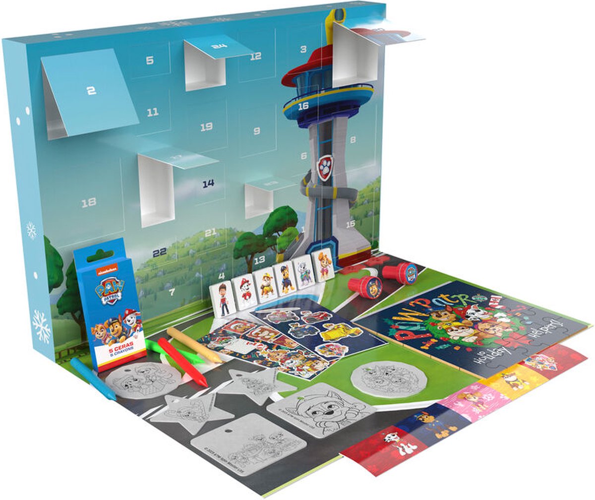 Paw Patrol Advent Calendar - Surprise Kalender - Tv Animatie