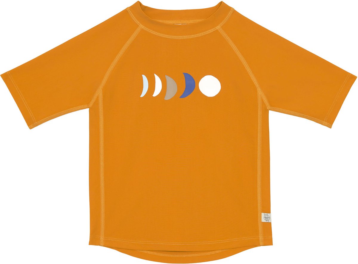 Lässig Splash & Fun Zwemshirt Rashguard Korte Mouw Moon gold, 07 - 12 maanden