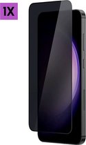 AziLine Privacy Glas Screenprotector Geschikt voor Samsung Galaxy S24 - Ultieme Privacy Schermbescherming geschikt voor Galaxy S24 - Privacy Screen Protector S24 - Privacy Premium Glas - Edge to Edge - Hoge Kwaliteit