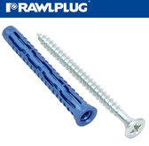 RAWPLUG® 4ALL Universele plug 6x50 mm met schroef 4,5x60 mm (Box 50 pcs)