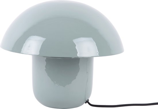 Leitmotiv Tafellamp Fat Mushroom - Blauw - 29x29x25cm - Modern