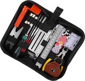 Kit d'outils de réparation pour guitare - Kit d'outils de réparation pour guitare 25 en 1 - Set Outils et Accessoires de vêtements pour bébé pour guitare - Accordage et réparation - Boîte à outils - LOUZIR