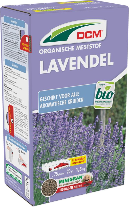 Lavendel verzorgen: alles wat je erover wilt weten 6 DCM LAVENDEL VOEDING 1,5KG