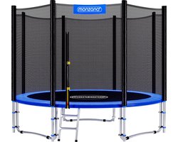 Monzana Trampoline - Ø183cm Gecertificeerd - Veiligheidsnet Ladder