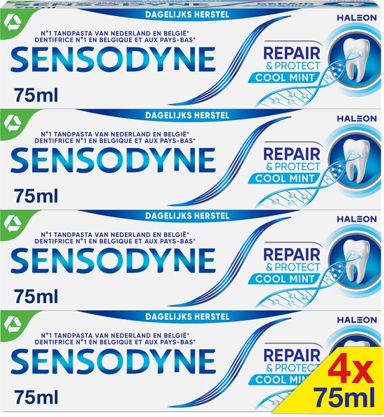 Sensodyne Repair & Protect tandpasta voor gevoelige tanden 4x75 ml