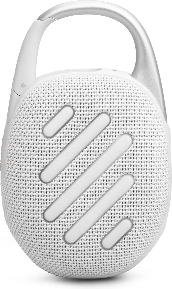 JBL Clip 5 - Draagbare Bluetooth Mini Speaker - Met Haak om te hangen - Draadloos Muziek Box - 12 uur - Waterbestendig - IP67 - Wit – foto 7