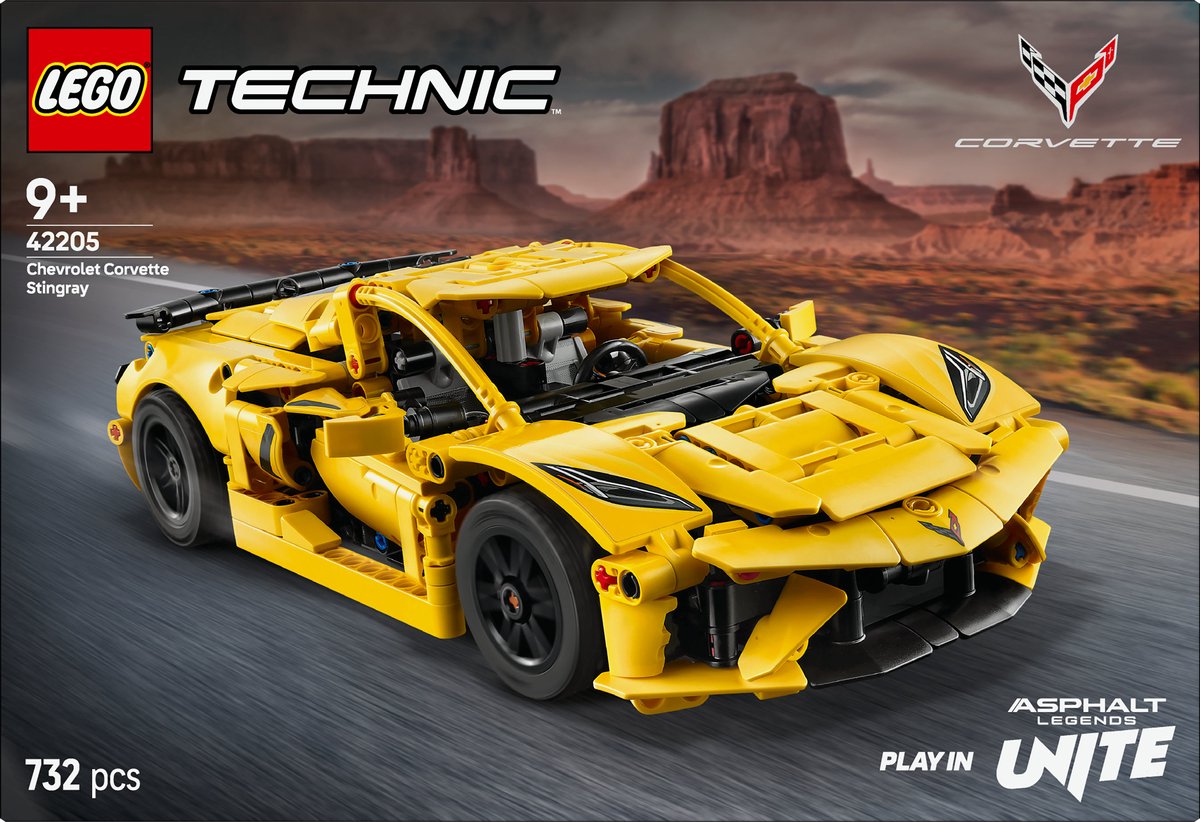LEGO Technic Chevrolet Corvette Stingray - 42205 — afbeelding 21