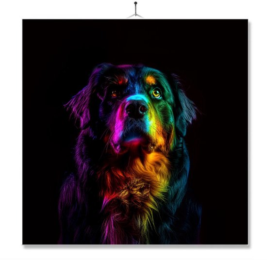 Tegel Met Opdruk | Close up | Regenboog | Berner Sennen