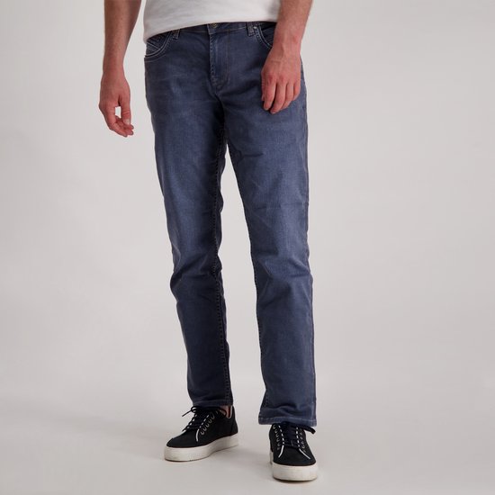 Cars Jeans - Jeans pour hommes - Stretch - Regular Fit - Longueur 32 - Henlow - Gris - Bleu