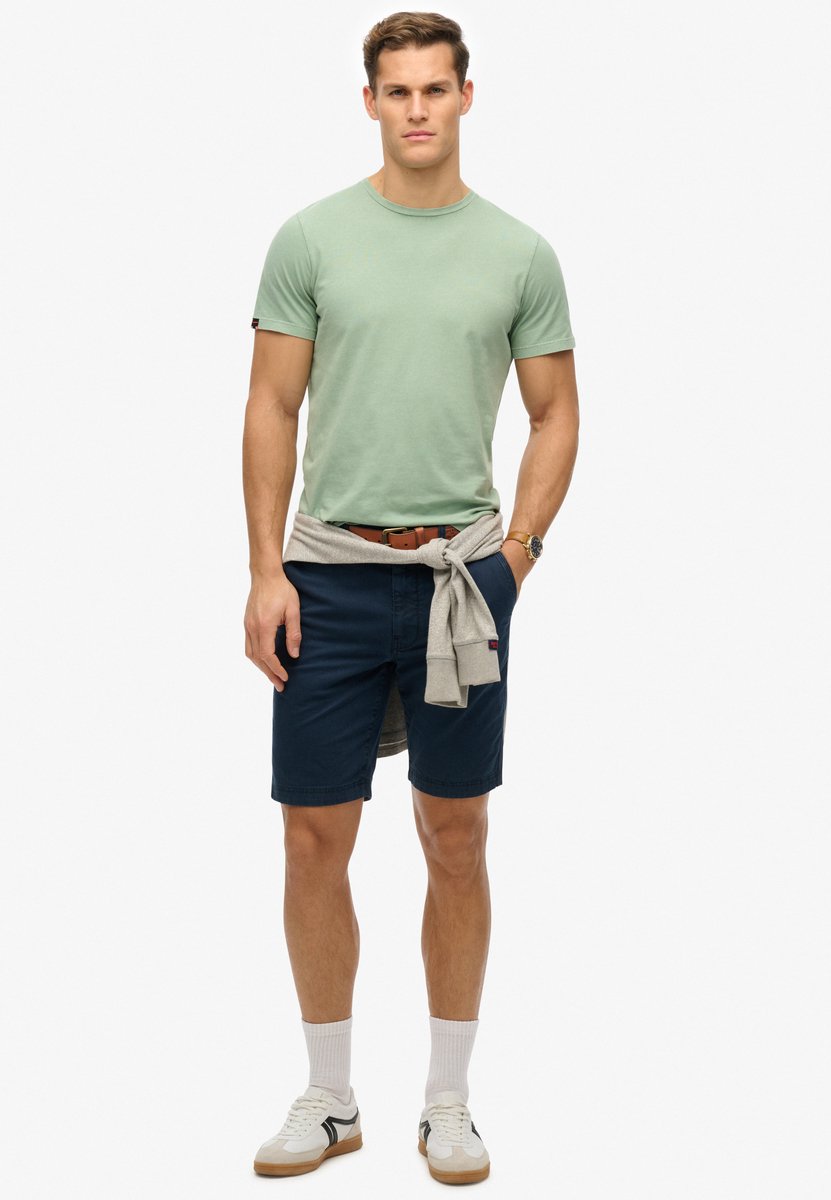Superdry T-shirt Korte mouw shirt Lichtgroen