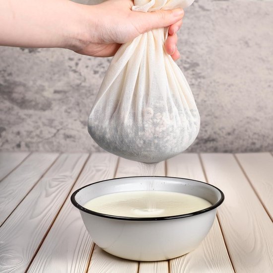 Herbruikbare nylon kaasdoek 305 cm x 254 cm - 6 stuks - om te zeven - voor het persen