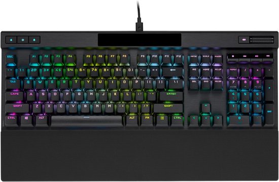 Gaming Keyboard Met Verlichting - Mechanisch Gaming Toetsenbord - Multimedia Toetsen - Qwertz/Qwerty - RGB Verlichting - Led Verlichting - Ergonomische Toetsenbord