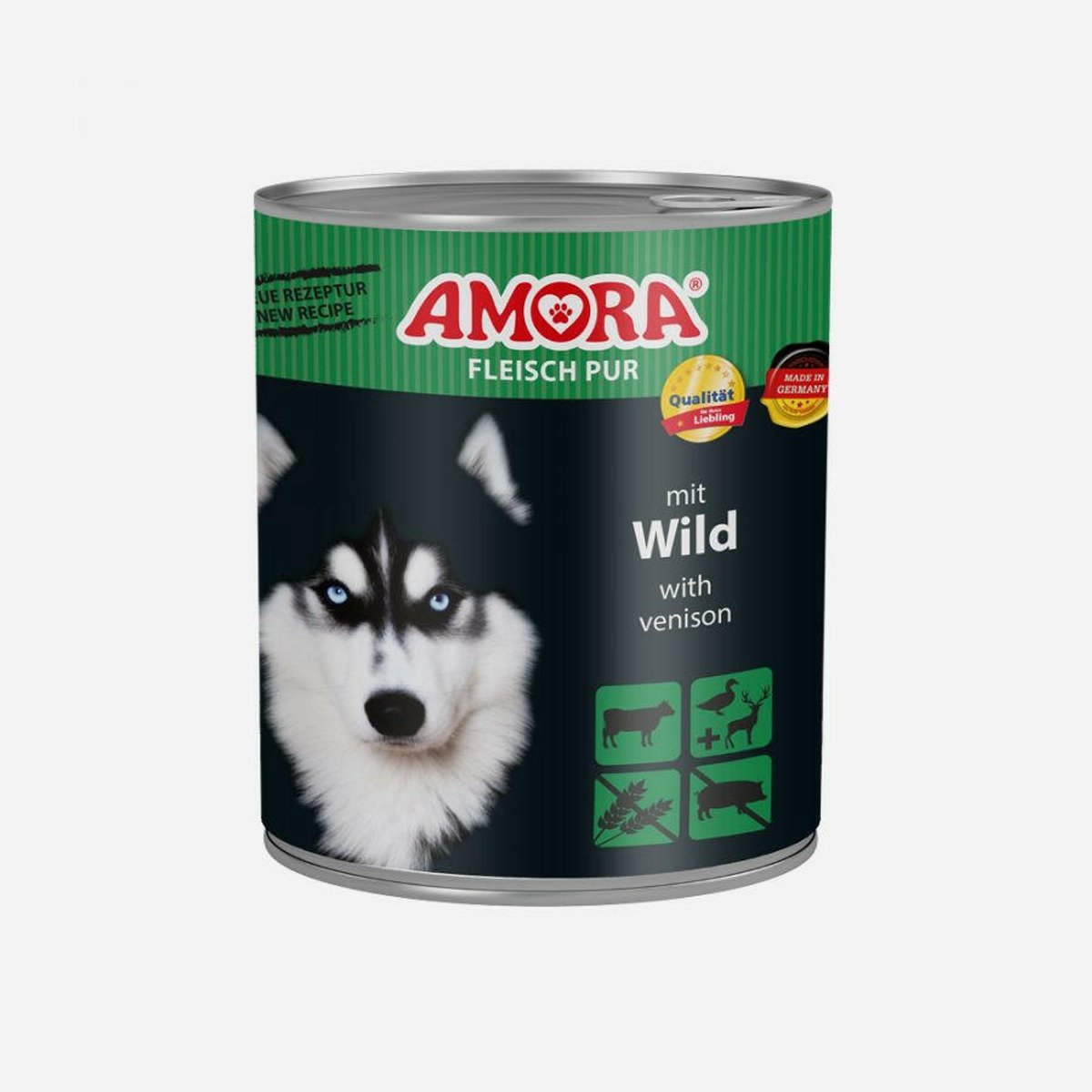 AMORA Hond Pur 6x800g - Wild