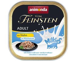 Animonda Cat Vom Feinsten 32x100g - met kip in melksaus