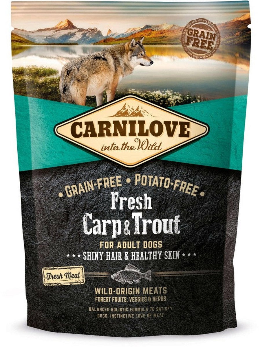 Carnilove Carnilove Dog Fresh Karper en Forel 1,5 kg