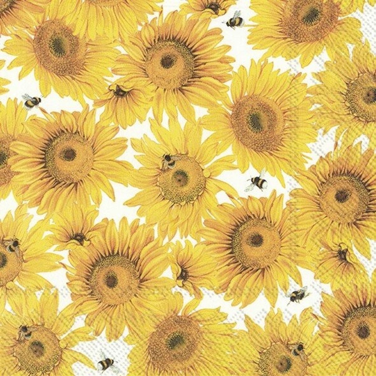 IHR Lunch servetten - Sunflower