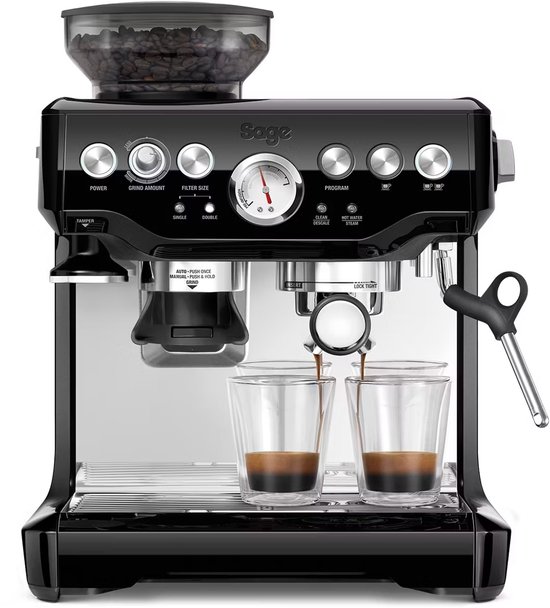 Sage the Barista Express Espressomachine - Zwart sezam