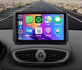 Autoradio 4/64GB met Carplay en Android auto | Geschikt voor Renault Clio 3 2005-2014| Radio scherm met Navigatie | 2005 2006 2007 2008 2009 2010 2011 2012 2013 2014