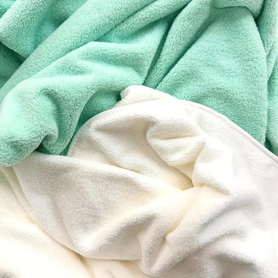 Kinderhanddoek Badponcho - 0 tot 3 jaar - Roze Konijn - Badjas met Capuchon - Sneldrogend & Warm - Voor Zwembad, Strand, Bad en Peuters — afbeelding 2