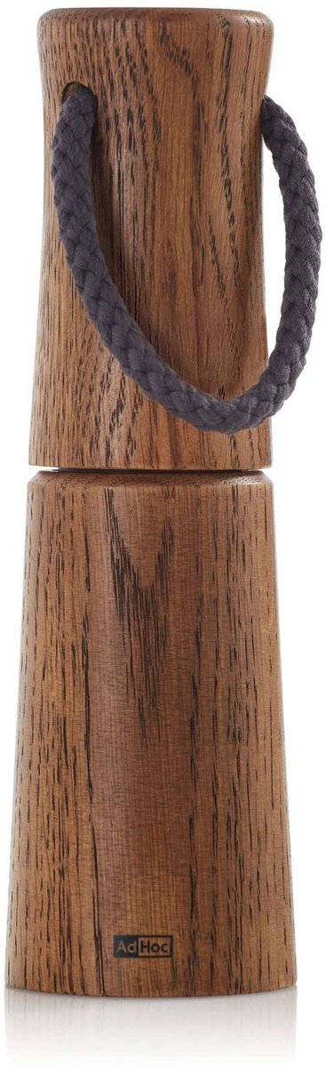 Adhoc - Yaso Peper- of Zoutmolen 20 cm - Eikenhout - Bruin