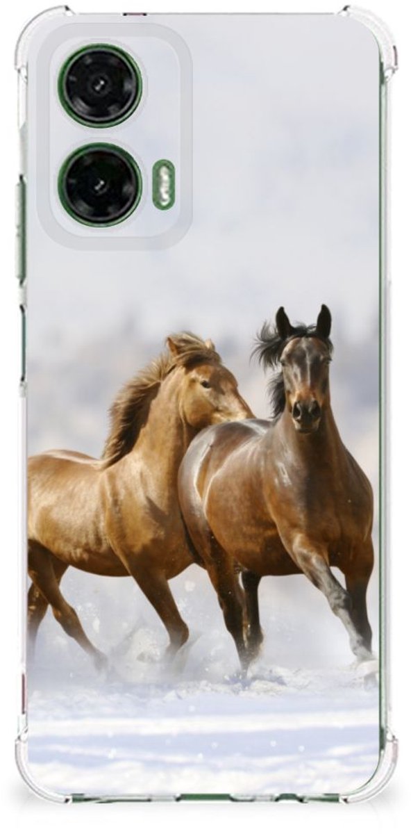 Motorola Moto G35 Case Anti-shock Paarden