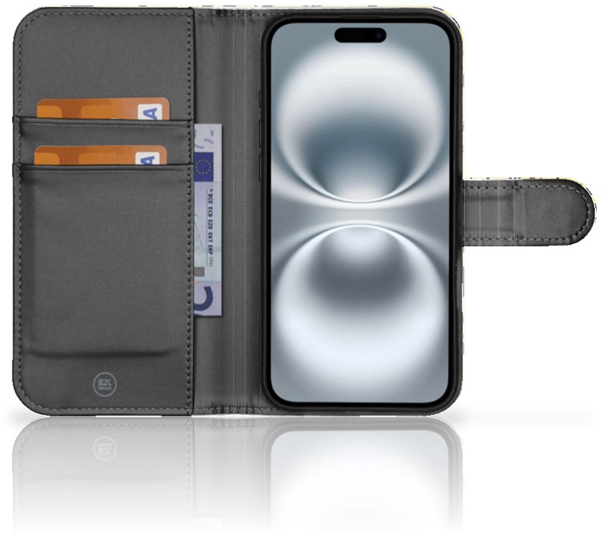 Telefoonhoesje met Naam iPhone 16 Punk Geel