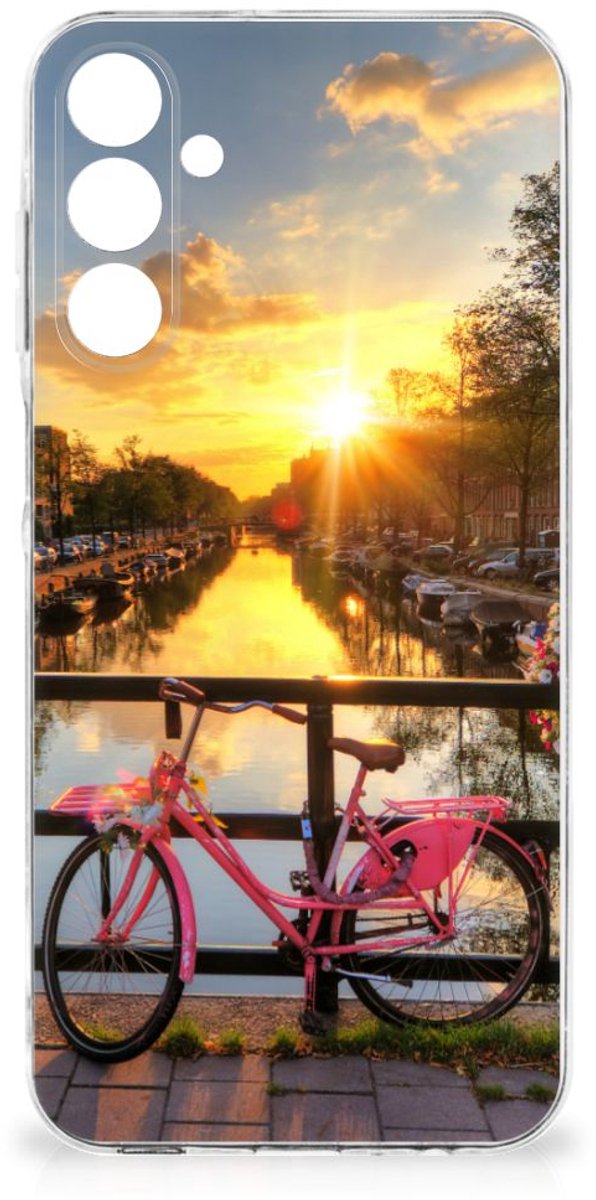 Samsung Galaxy A16 Siliconen Back Cover Amsterdamse Grachten