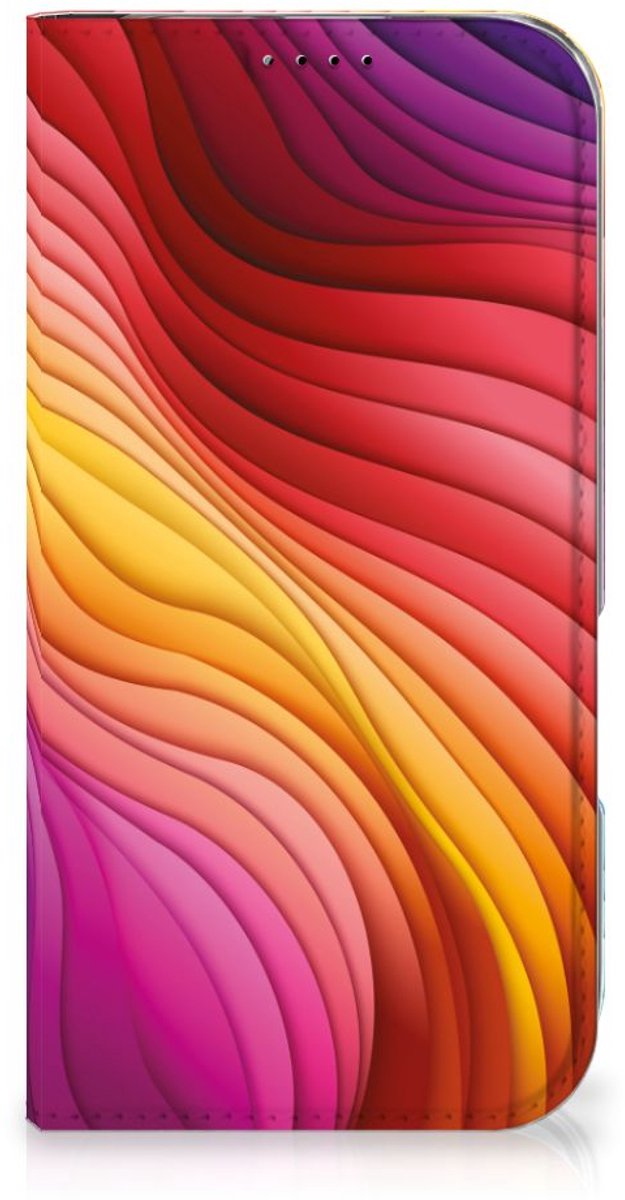 Stand Case voor iPhone 16 Regenboog
