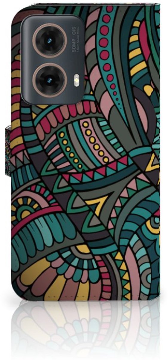 Motorola Moto G85 Telefoon Hoesje Aztec