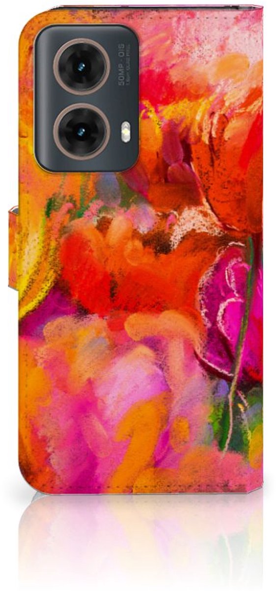 Hoesje Motorola Moto G85 Tulips