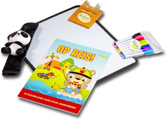 Reisdienblad voor, bureau van PU- voor autostoel, draagbare Reisdienblad voor, bureau van PU- voor autostoel, draagbare