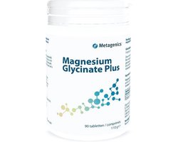 Magnesium Glycinate Plus – 90 Magnesium Tabletten (3 maanden voorraad) – Magnesium Bisglycinaat Supplement – Goed Opneembaar Magnesium Glycinaat – Ondersteunt Energieniveau en Spieren – Bij Vermoeidheid en Futloosheid – Activeert Natuurlijke Energie