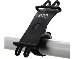 R2B Telefoonhouder Fiets Elastisch - Gsm Houder Fiets - Fietshouder - Fiets Telefoonhouder - Smartphone Houder Fiets - Fiets Accessoires - Phone Holder Bike R2B Telefoonhouder Fiets Elastisch - Gsm Houder Fiets - Fietshouder - Fiets Telefoonhouder - Smartphone Houder Fiets - Fiets Accessoires - Phone Holder Bike