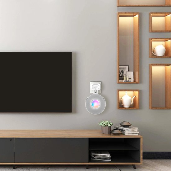 WiseGoods Premium Mini Speaker Houder Geschikt Voor Apple Homepod - Muurmontage Wall Mount - Muurbeugel Speakers - Wandbeugel Wit van WiseGoods — afbeelding 3