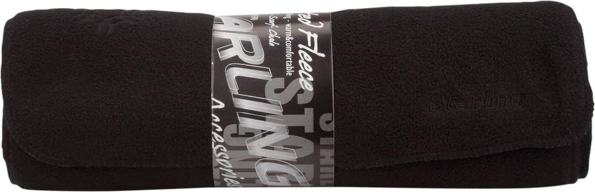 Starling Snowflake - Sjaal - Fleece - Dubbellaags - Zwart