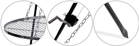 Tuinhaard Driepot Berdsen BD-884 van Berdsen — afbeelding 3