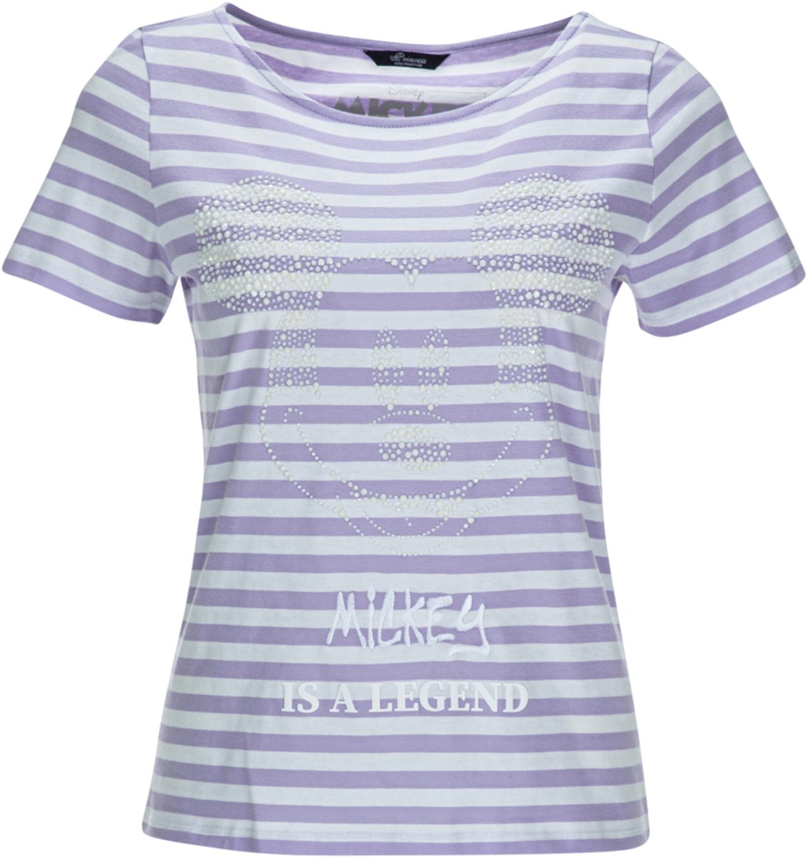 Princess goes Hollywood • lila Mickey t-shirt • maat 36