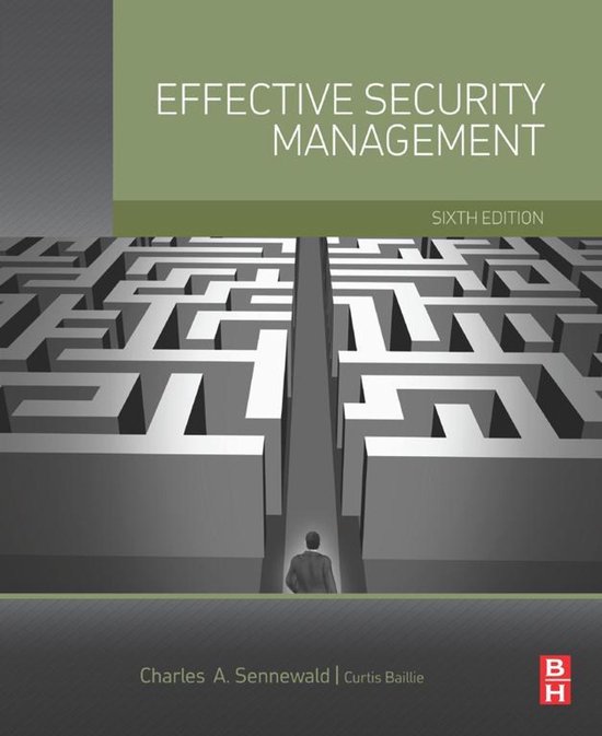 Effective Security Management - cover