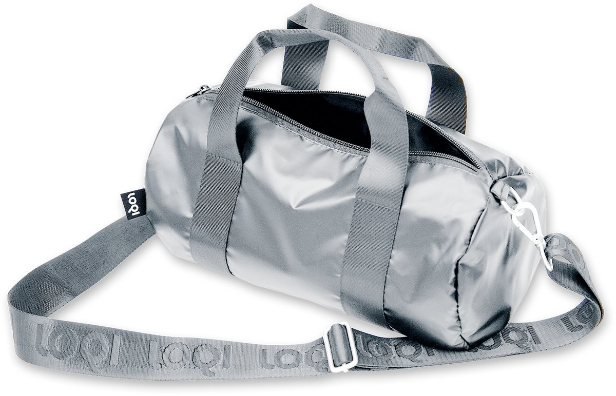 LOQI Weekender Medium - Silver Metallic
