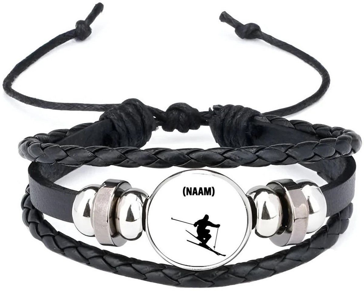 Akyol - skiën armband zwart - Sport - skiër - wintersport