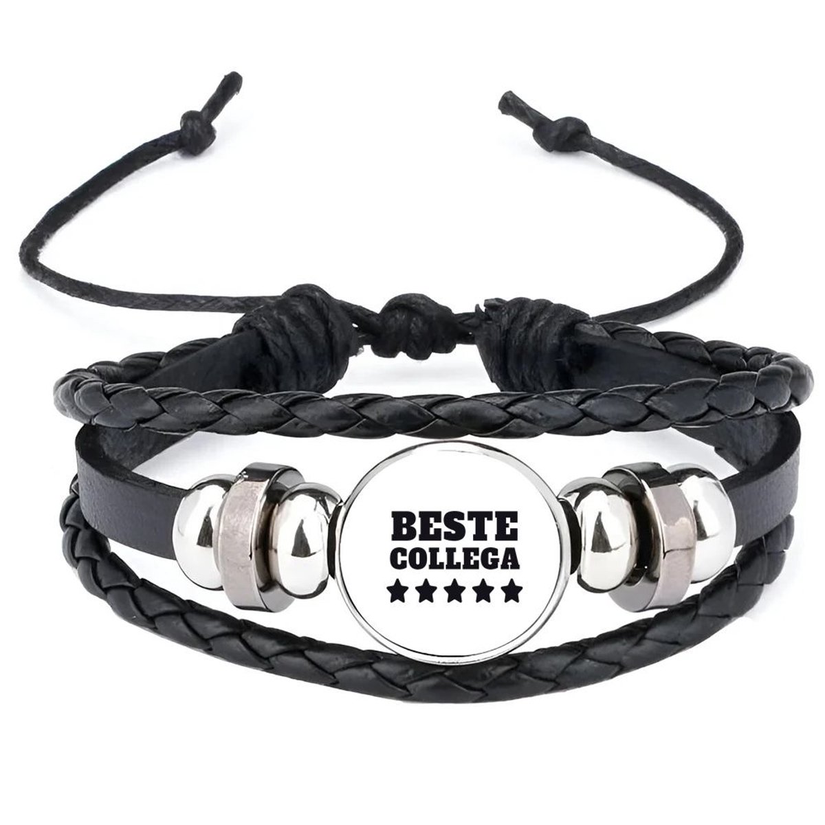 Akyol - beste collega armband zwart - Beste collega - teamgenoot - cadeau
