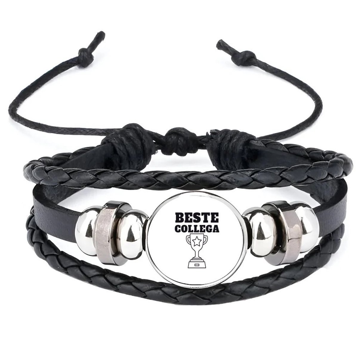 Akyol - beste collega armband zwart - Beste collega - teamgenoot - cadeau