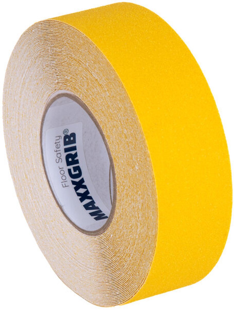 Maxxgrib Anti-slip tape 50mm x 18,3m Geel