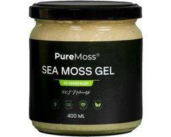 PureMoss® - Sea Moss Gel - Rijk aan mineralen - Boost je gezondheid - 100% natuurlijk - 400 ML