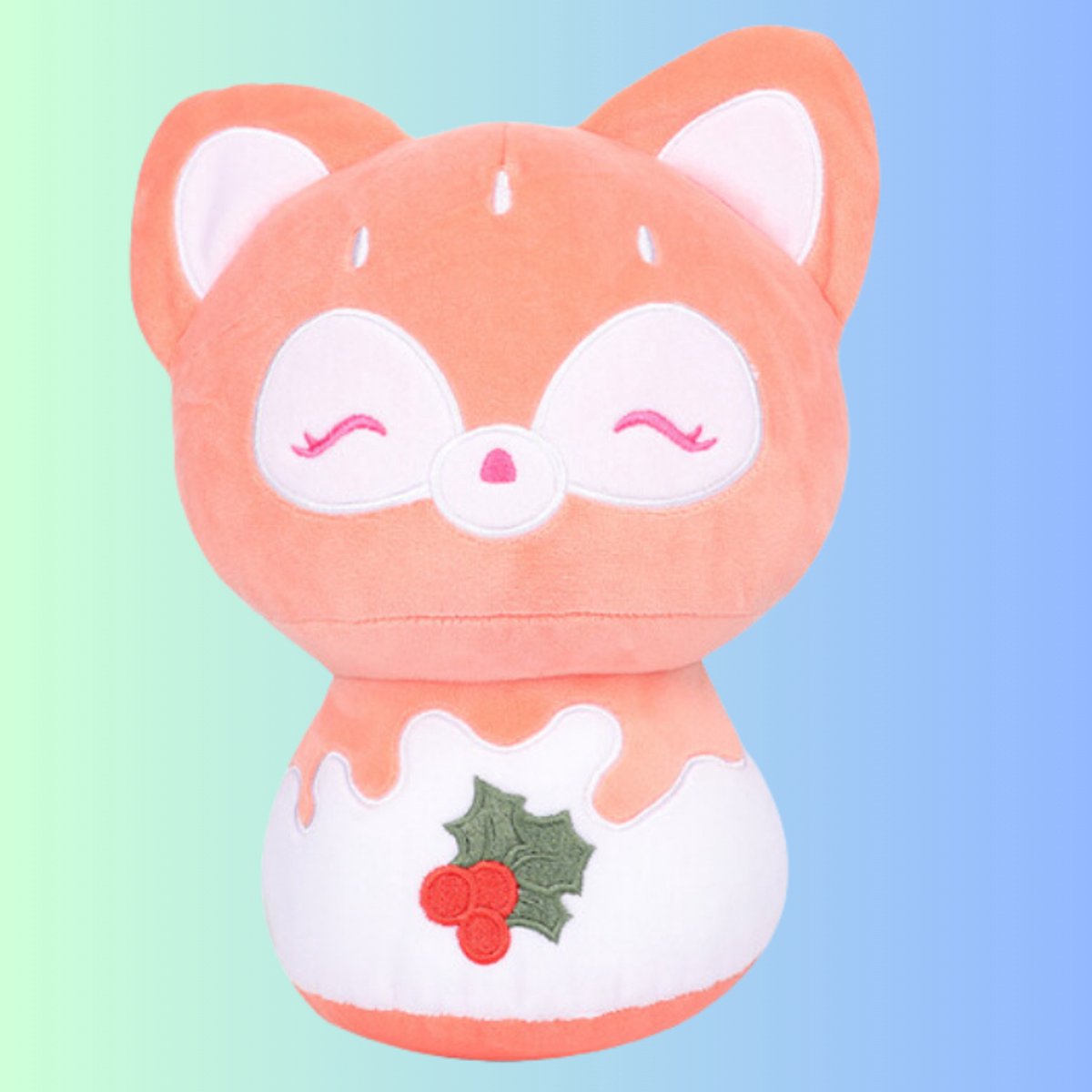 Frooneys Pien - Kawaii Musheys plushie knuffel - Vos Plush - Vosknuffel 20cm