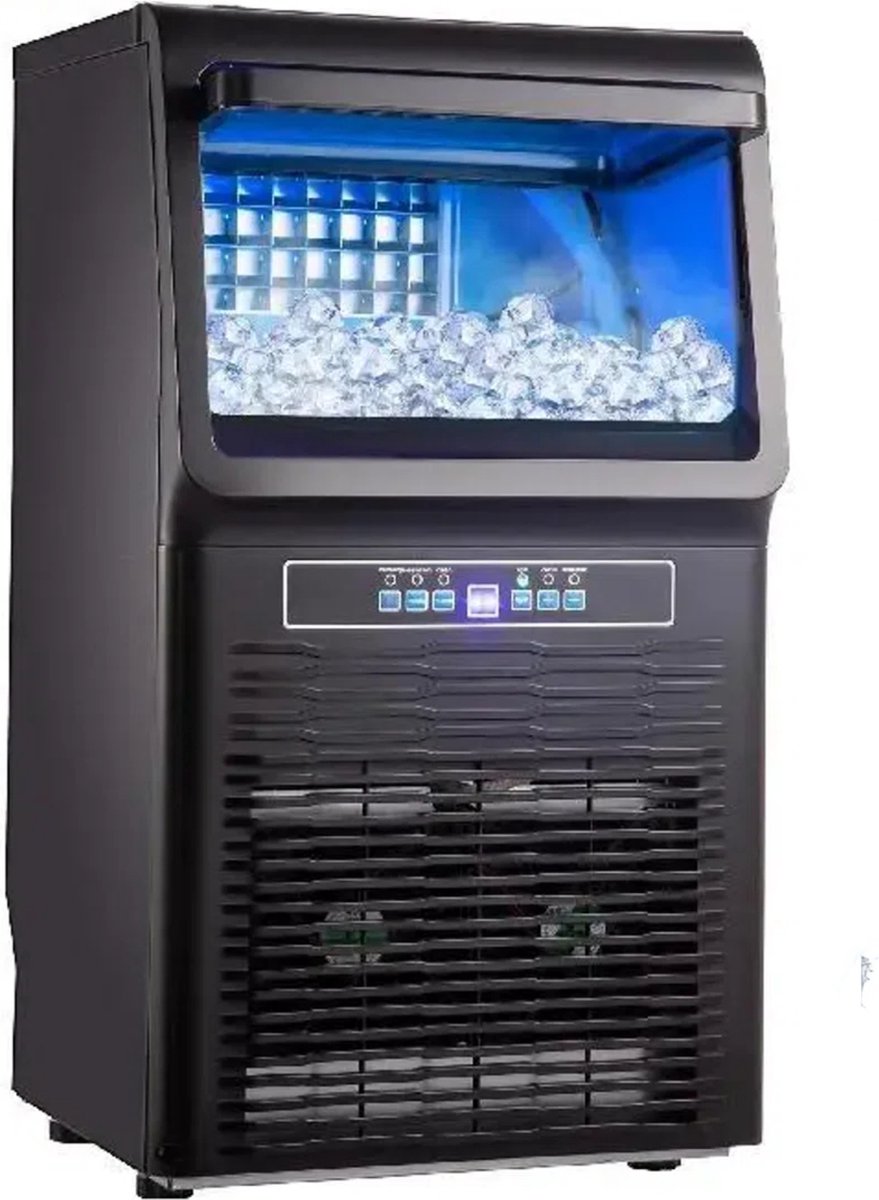 Commerciële Ijsmaker - Professionele Ijsblokjesmachine - 350W - Ijsblokjesmaker - 31,5KG p/u - Horeca