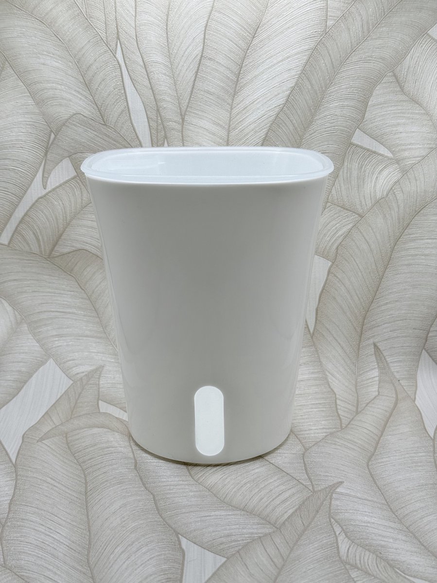 Zelfwaterende pot met transparante binnenpot - 9,5 cm - 10 stuks - bloempot - plantenpot