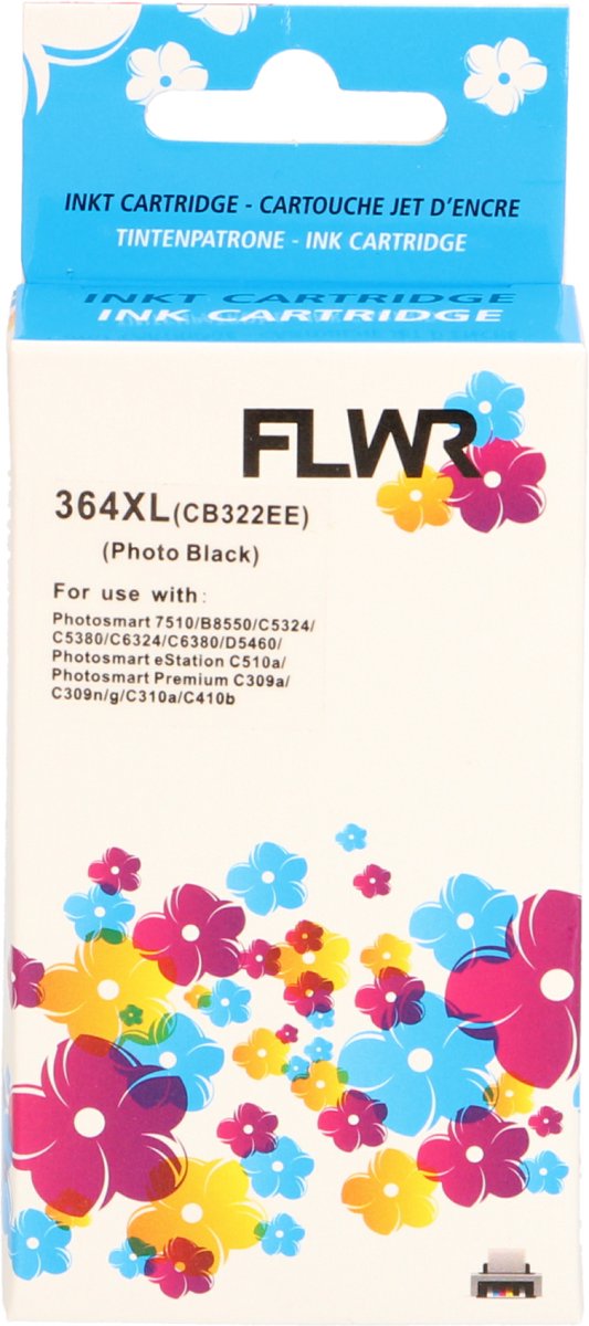 Merkloos - Inktcartridge / Alternatief voor de HP 364XL / Zwart