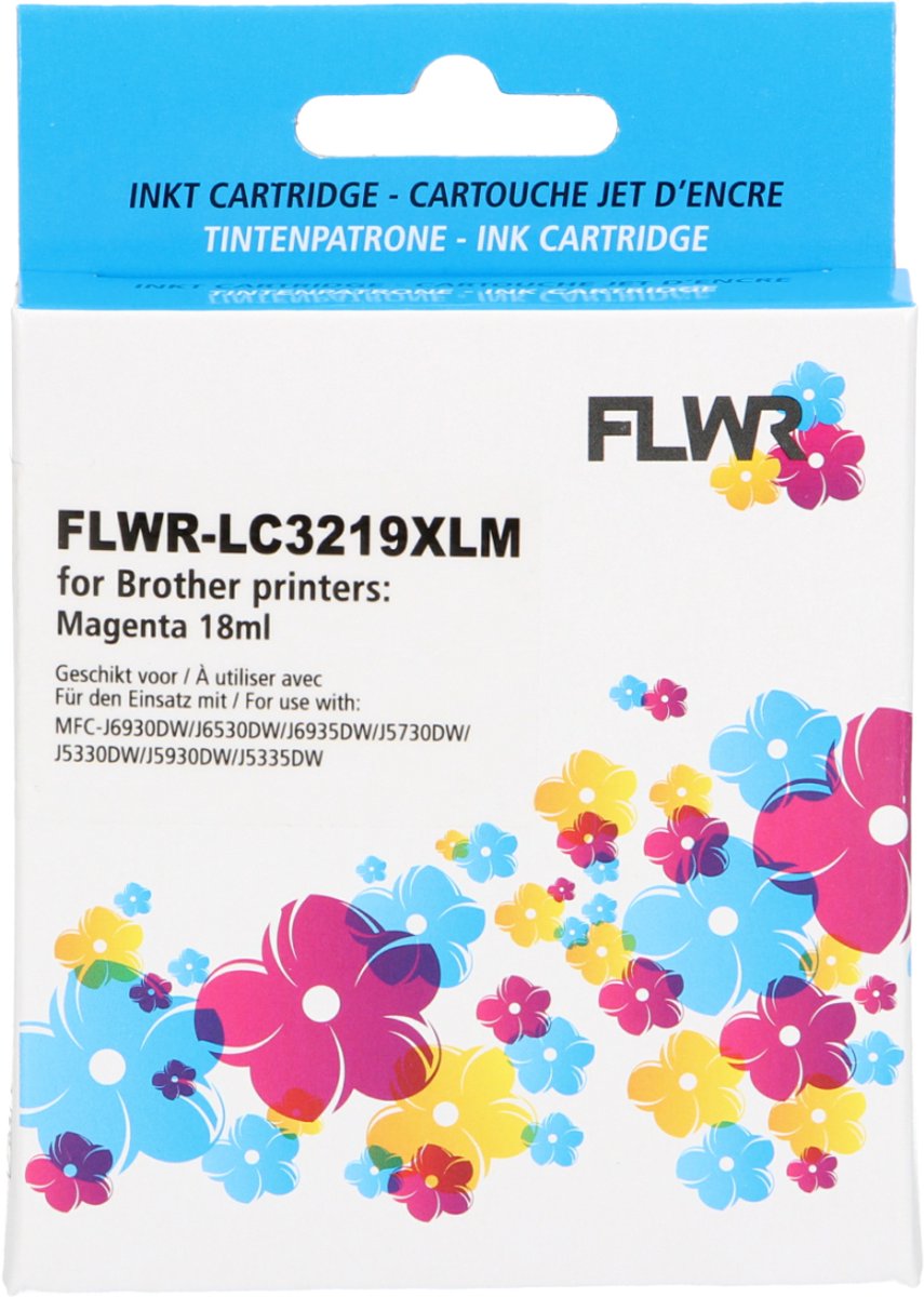 FLWR - Cartridges / Brother LC-3219XLM / magenta / Geschikt voor Brother